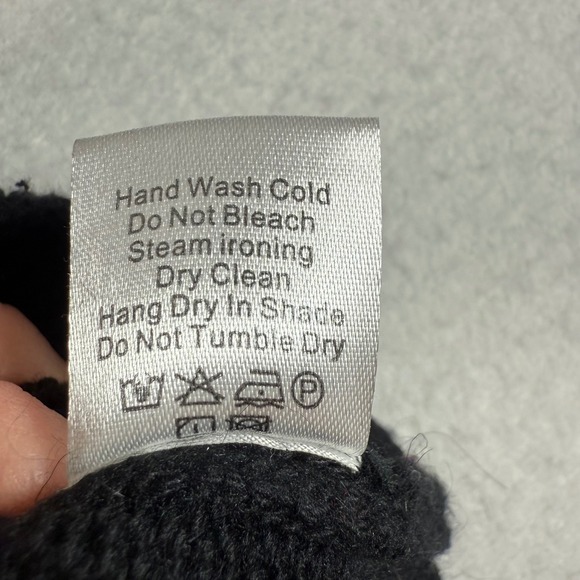 Tuckernuck Black Knit Collared‎ Short Sleeve Polo Shirt Top Women's M Classic - Picture 7 of 8